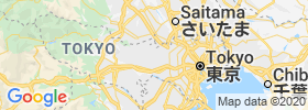 Nishi Tokyo Shi map